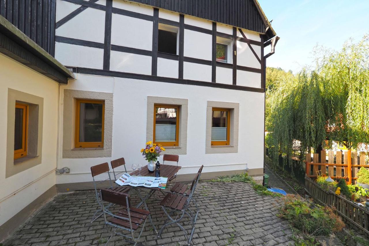 Haus Felsental Apartment Rathen Exterior foto