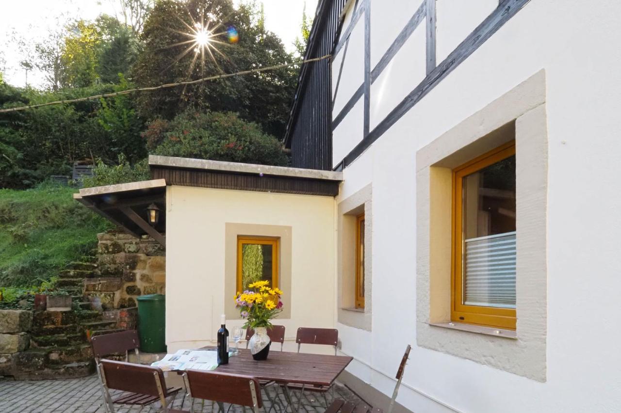 Haus Felsental Apartment Rathen Exterior foto